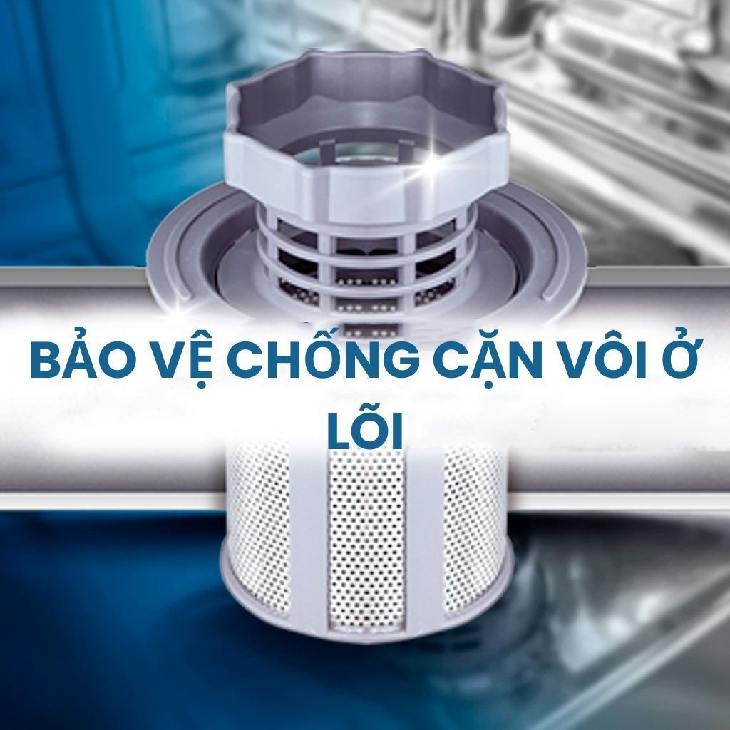 Muối rửa chén Finish - hộp 1,2kg giúp làm mềm và loại bỏ kim loại nặng trong nước - Hàng chính hãng