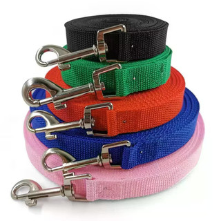 Dây xích huấn luyện thú cưng bằng Nylon nhiều màu cực dài cho chó Chất liệu bền bỉ với khóa chắc chắn Thời trang An toàn nhiều kích cỡ