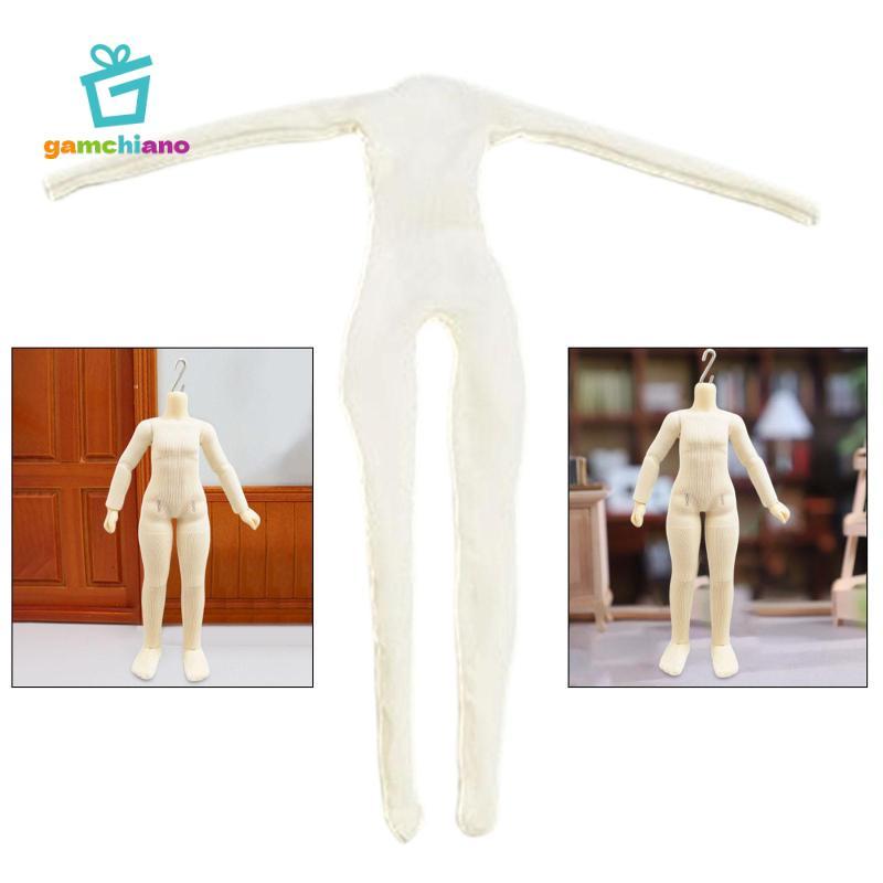 Gamchiano 1 / 12 Quần Áo Búp Bê Cosplay DIY Bodysuit Vải Chống Đỡ Hình Thu Nhỏ