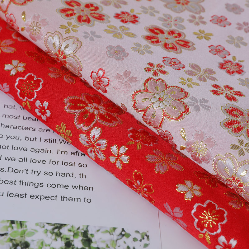 Vải thổ cẩm satin jacquard 150cm rộng, phù hợp may quần áo dân tộc và đồ handmade