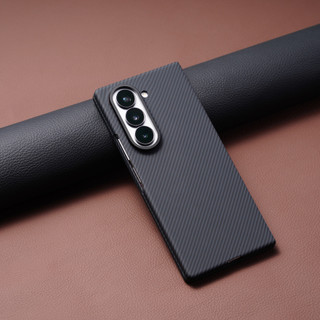 Thương Hiệu Mới Kinh Doanh Mỏng Sợi Carbon Ốp Lưng Điện Thoại Samsung Galaxy Z Fold7 ZFold7 Fold 7 6 5 4 3 5G Chống Rơi Chống Sốc PC Cứng Bảo Vệ Sang Trọng