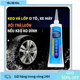 Keo vá lốp loại 1 với thành phần cao su non đàn hồi cao chịu nhiệt tốt phù hợp sửa chữa vết nứt trên lốp ô tô xe máy