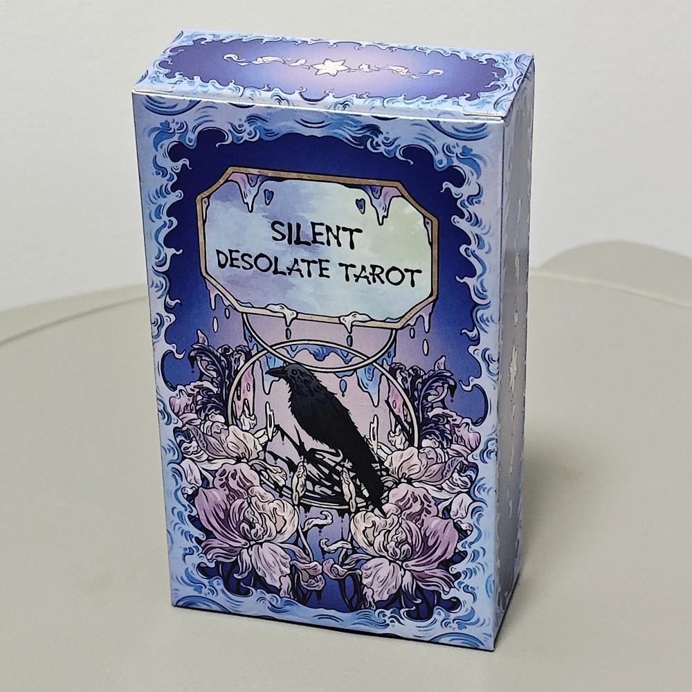 Silent Desolate Tarot Deck 78 Chiếc Hoạt Hình Tarot CardsBoard Game Dựa Trên Hệ Thống Rider 10.3 * 6cm