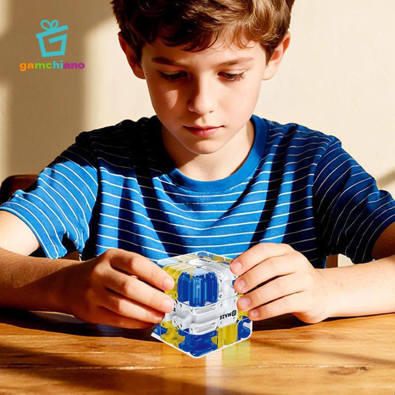 Gamchiano Mê Cung Xếp Hình Khối, Đồ Chơi Trí Tuệ, Biến Hình Mịn Mượt, Fidget Mini Quà Tặng Cho Trẻ Em Ngày Lễ Tiệc