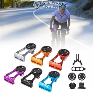FANIELLAPOWELL Thân xe đạp Giá đỡ máy tính, Thiết bị cưỡi ngựa Hợp kim nhôm Giá đỡ đèn máy ảnh, Mở rộng tay lái xe đạp ZTTO bền bỉ cho Bryton GPS