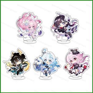Mô Hình Acrylic Honkai: Star Rail Trang Trí Bàn, Quà Tặng Anime