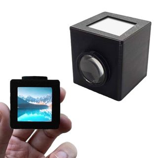 Ống kính Fresnel SERENE, Máy đo góc eo in thủ công, Ống kính đo góc nhìn DIY di động