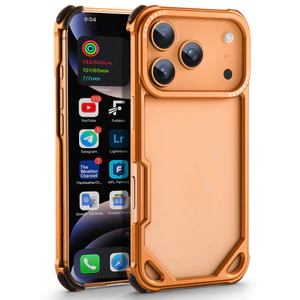 15 16 17 Pro / Pro Max / 17 Air Phone Case Kim Loại Tối Giản Sạc Không Dây Siêu Mỏng Protecitve Cover
