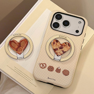 [Sheren] Ốp Điện Thoại Bánh Quy Cookie Thích Hợp Cho i17 16 15 14 13 12 11 pro max Vỏ Bảo Vệ Chống Sốc