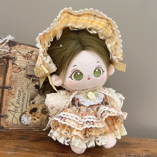 20cm Cotton Búp Bê Quần Áo Mỡ Cơ Thể Có Thể Mặc Preppy Phong Cách Phù Hợp Với Gothic Váy Búp Bê Sang Trọng Đầm 4.6