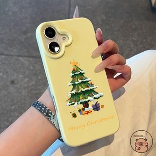 Dành Cho OPPO Find X9 X8s X8 Pro X7 Ultra A2 A2x A1x A1s FindX8s FindX8s Ốp Điện Thoại Cây Giáng Sinh Vui Vẻ Ngôi Sao Quà Tặng Hoạt Hình Dễ Thương Vỏ Mềm Màu Vàng