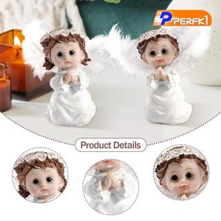 2 Bức Tượng Thiên Thần Tinh Tế Bé Trai Và Bé Gái Tượng Cho Thanh Phòng Ngủ Văn Phòng