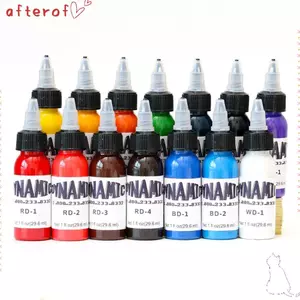 AFTEROF Tattoo Practice Color, Body Art Red Yellow Tattoo Ink, Chất Lượng Cao 30ML Trắng Xanh Mực Xăm Sắc Tố Hình Xăm Cung Cấp Hình Xăm
