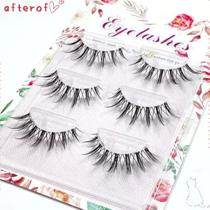 Lông mi giả AFTEROF, Lông mi Manga nối mi, Thời trang tự nhiên Cosplay Nhật Bản Spiky Mi dành cho nữ