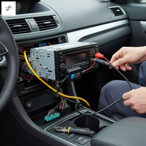 Bộ khuếch đại ăng-ten FM trên ô tô Bộ tăng cường tín hiệu vô tuyến chủ động 12V có mạch tiếng ồn thấp cho xe cộ