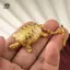 Móc khóa rùa tiền Luy Hợp kim Móc khóa Sự giàu có Thu hút Móc chìa khóa Rùa vàng Trang trí Mặt dây chuyền chìa khóa kim loại màu trơn EMKK