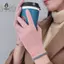 Găng tay sang trọng mùa đông dành cho nữ Thời trang da lộn ấm áp ngoài trời Guantes Lady Màn hình cảm ứng Lái xe Găng tay thể thao Găng tay đi xe đạp Mới
