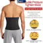 MAKY Nam Bụng Giảm Xông Hơi Body Shaper Tập Thể Dục Mồ Hôi Tông Đơ Thắt Lưng Huấn Luyện Bụng Giảm Béo Định Hình Eo Huấn Luyện Corset VN