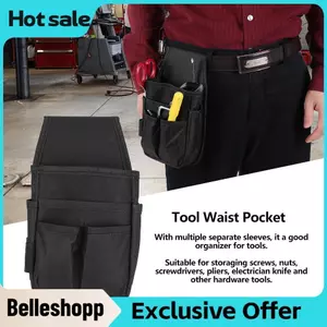 Belleshopp Belleshopp Dụng Cụ Túi Thắt Lưng Thợ Điện Với Nhiều Túi Dụng Cụ Phần Cứng Túi Vườn