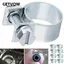 Kẹp ống GETVOW, Phụ kiện đường ống Bộ kẹp ống, Dụng cụ cố định có thể điều chỉnh Ống thép mạ kẽm cố định Ống tròn Ống thông gió ống nước
