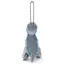 Jurassic World ball-chain mascot — Blue (Velociraptor), approx. 13 cm wide