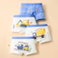 Thích hợp cho trẻ em từ 3-8 tuổi Quần lót Boxer kháng khuẩn, được làm bằng Cotton loại A.