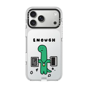 Khủng long làm việc pha lê băng Vỏ điện thoại trong suốt từ tính cho iPhone 17 Pro Max 16 15 14 13 17Air 16Plus Vỏ cứng Vỏ bảo vệ chống sốc