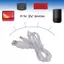 Btsg USB DC5V 5 5 x 2 5mm Cáp Sạc USB2 0 DC5V Cắm Điện 100 200 300CM