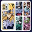 Ốp Cho Infinix Hot 60 50 40i Play Note 50 Pro 40 GT 30 Pro Smart 20 10 Plus 9 Vỏ Điện Thoại Silicon Anime Saint Seiya Hyoga Shiryu Anime