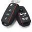 FANIELLAPOWELL Chìa Khóa Ô Tô Silicon Mềm Tự Động Cho VW Golf Polo