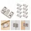 DAYBREAK 10 Chiếc Giá Treo Hình, Dễ Dàng Lắp Đặt Chân Đế Treo Bằng Thép Không Gỉ, Thiết Kế Lồng Vào Nhau Đa Năng Cao Cấp Chống Rỉ Cố Định Tường Chân Đế Tường Văn Phòng