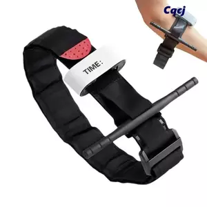 Bánh răng ngoài trời CQCJ, Tay cầm Tourniquet ngoài trời đầy màu sắc, Thiết bị khẩn cấp vận hành đơn tay hiệu quả Dây cầm máu để cứu hộ khẩn cấp