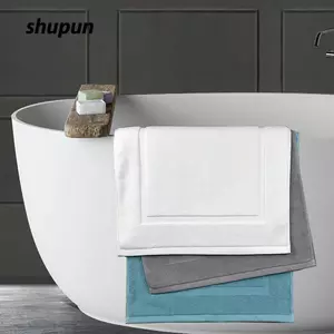 Khăn trải sàn SHUPUN, Thảm cửa chống trượt 40 * 60cm, Thảm tắm khách sạn thấm nước dày Phòng tắm