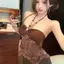 JULYHOT Thời Trang Gợi Cảm Ren Nâu Slim-Fit Dây Ne Vest Camisole Cho Nữ Mùa Hè Massivedeals