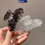 MAKY 1 Kẹp Tóc Phong Cách Mới Phong Cách Ins Thanh Lịch Với Họa Tiết Ren Acetate Cho Ba Đầu; Kẹp Móng Vuốt Phong Cách Hàn Quốc VN