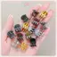JRP 5 Chiếc Vintage Nhỏ Kim Loại Móng Vuốt Tóc Ngọt Mini Kẹp Tóc Thời Trang Bền Tạo Kiểu Tóc Phụ Kiện Cho Nữ Làm Đẹp Phụ Kiện Cổ Điển Kẹp Hàm Móng Vuốt Kẹp JRP