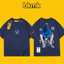 BKMK Tide In Áo Thun Nam Mùa Hè Tay Ngắn Thiếu Niên Rời Cặp Đôi 100% Cotton Cao Cấp Đa Năng Trên Quần Áo 0704
