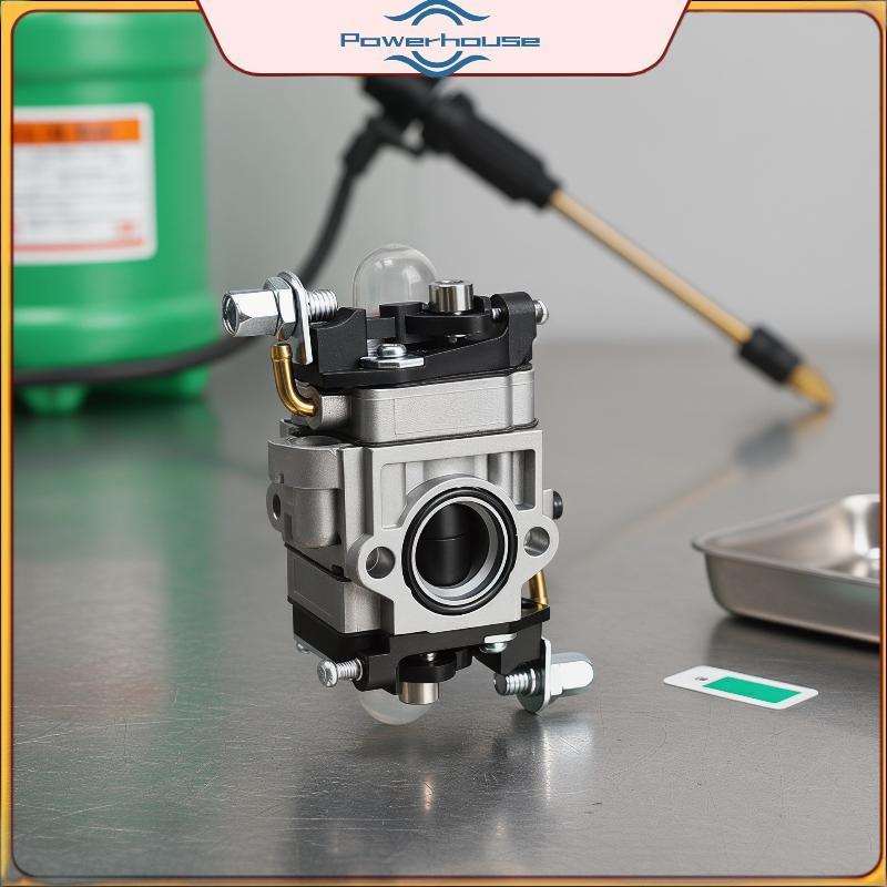 Bộ chế hòa khí xăng POWER 10mm cho động cơ TU26 34F 36F 1E34F 1E36F Lắp đặt dễ dàng cho máy cắt cọ Phụ tùng đáng tin cậy.