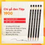 Bút chì tiệp Koh-i-noor 1900 bút chì gỗ cao cấp độ cứng chì HB-8B dùng vẽ viết phác thảo