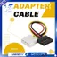 Cáp chuyển đổi chuyển đổi SATA Power Female sang Male, 6 Inch