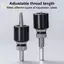 GE Lục Giác Shank Mở Rộng Vít Extractor Bu Lông Chống Răng Tap Tua Vít Mũi Khoan Tháo Lắp Dụng Cụ Phụ Kiện VN
