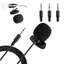 GE 1 Cái Bình Giữ Tay Kẹp Ve Áo Mic 1.5 Mét Mini Di Động Có Dây 3.5 Mm Micro Cho Điện Thoại Và Laptop PC VN