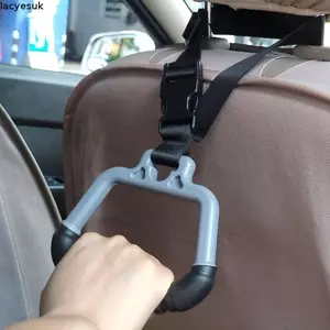 Hỗ trợ đứng LACYESUK, Tay nắm cửa có thể điều chỉnh tay vịn, Khả năng truy cập Dây đeo hỗ trợ chống mài mòn Tay cầm hỗ trợ đứng Tay cầm cầm cầm xe ô tô Người cao tuổi