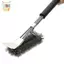 Bàn chải nướng BBQ Dụng cụ làm sạch thịt nướng Dây thép không gỉ ELWW