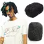 Afro Kinky Số Lượng Lớn Xoăn Xoắn Tóc 10 Inch Afro Xoăn Số Lượng Lớn Tóc Con Người Bện Tóc Dành Cho Nữ Mới