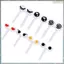 10 Miếng Mini Hoạt Hình Dễ Thương Mắt Hộp Cơm Trưa Trang Trí Nĩa Trái Cây Nĩa Món Tráng Miệng Nĩa