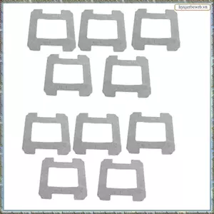10 Chiếc Miếng Lót Vệ Sinh Cho WINBOT W2 W2OMNI Máy Hút Bụi Phụ Kiện Bộ Làm Sạch Cửa Sổ Tấm Vệ Sinh Microfiber Lau Nhà