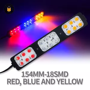 {TB & Bag} 1 Đèn LED Tru Cảnh báo nhấp nháy bên đèn báo khẩn cấp cho phụ kiện trang trí địa hình xe máy Van Tru.