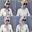 Turban Hồi giáo MONOSTYLE, Mũ lụa mô phỏng mềm mại, Mũ thoáng khí chống nắng mùa hè dành cho nữ