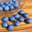 Nhựa Trang Sức Thủ Công 10 Chiếc 3D Quả việt quất Trái Cây Quyến Rũ Bluberry Cho Vòng Tay Bông Tai Mặt Dây Chuyền